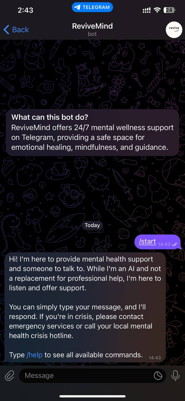 Revive Mind screenshot 2